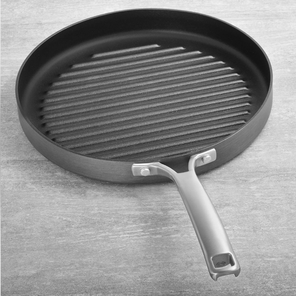 Calphalon Classic 12” round grill pan, New in box, Non-Stick Black Grill Pan - Picture 6 of 16